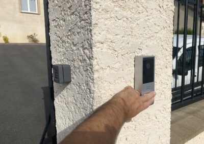 Interphone video wifi portail Deville ardennes