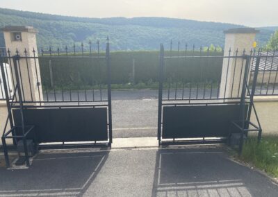 Motorisation portail double vantaux Deville ardennes