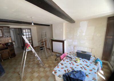 Rénovation cuisine Renwez avant