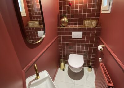Après rénovation toilettes